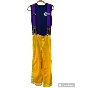 New Youth Firefighter Costume, 3-piece, size XL Boys